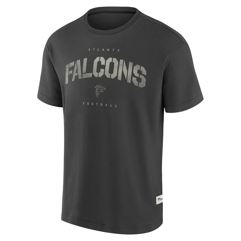 Atlanta Falcons Elements Weathered Tonal Future Ground T-Shirt - Charcoal for sale