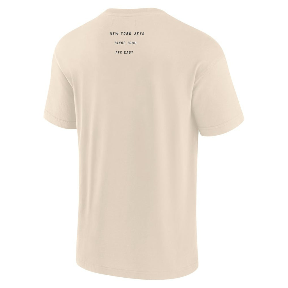 New York Jets Elements Weathered Tonal Future Ground T-Shirt - Cream for sale