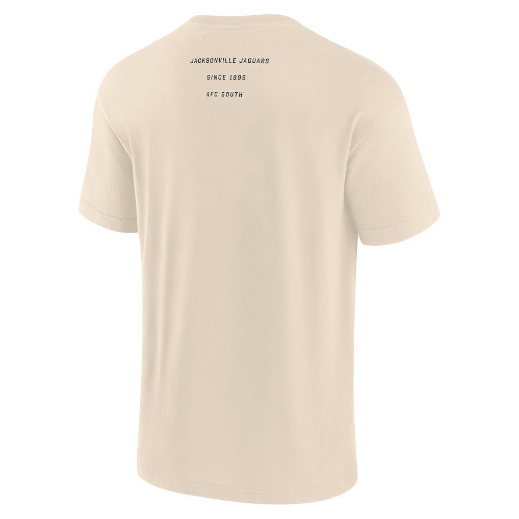Jacksonville Jaguars Elements Weathered Tonal Future Ground T-Shirt - Cream cheap