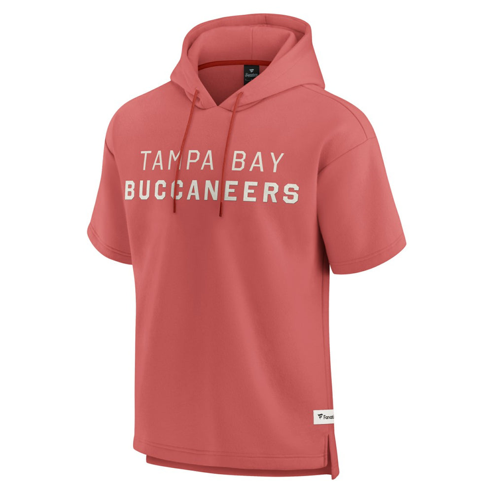 Tampa Bay Buccaneers Elements Future Ground Lettering Short Sleeve Pullover Hoodie - Red sale