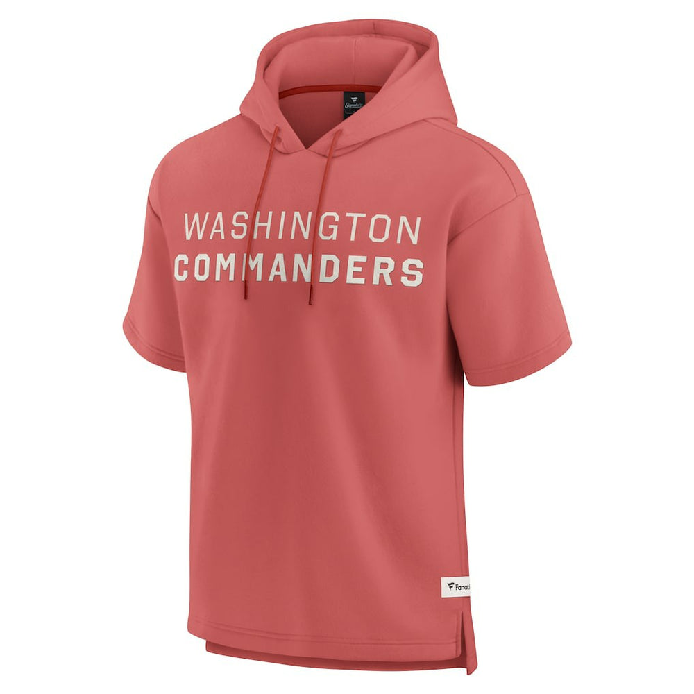 Washington Commanders Elements Future Ground Lettering Short Sleeve Pullover Hoodie - Red on sale