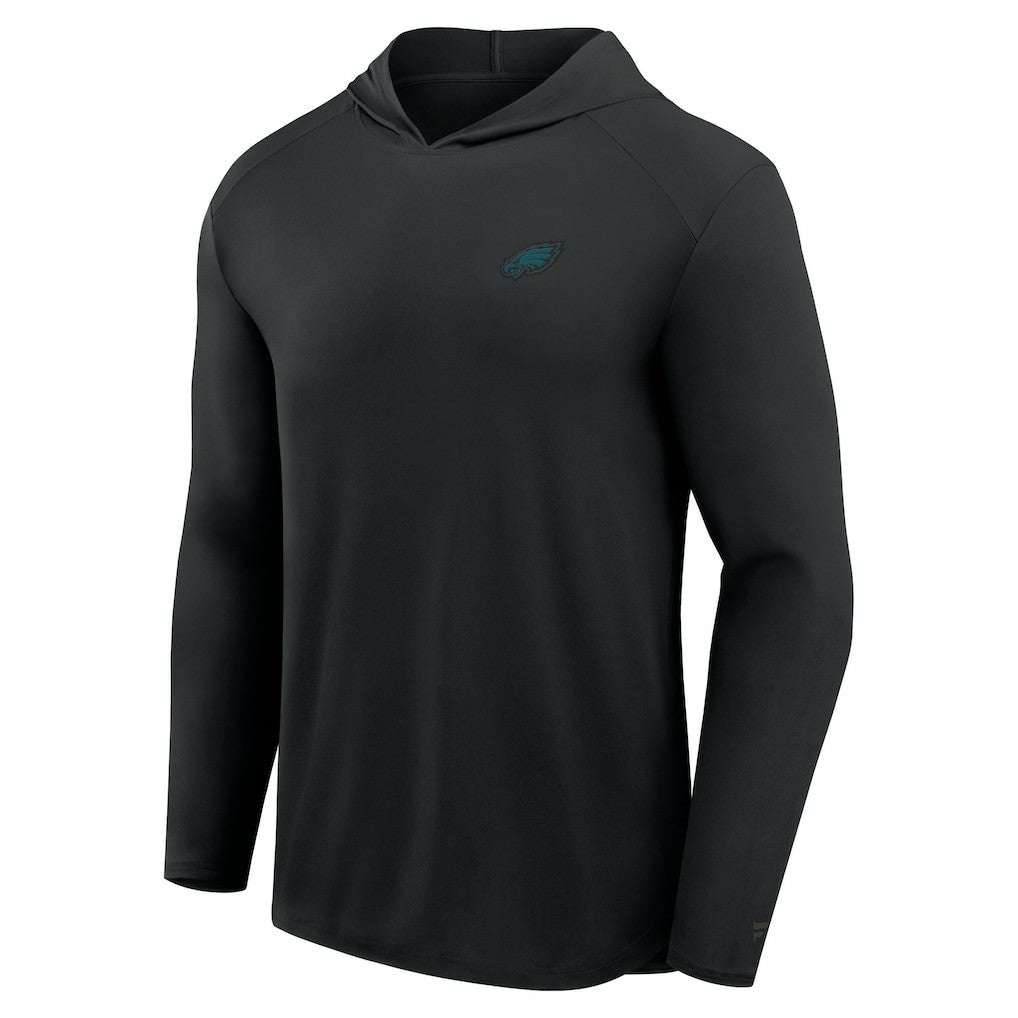 Philadelphia Eagles Front Office Power Mono Long Sleeve Hoodie T-Shirt - Black cheap