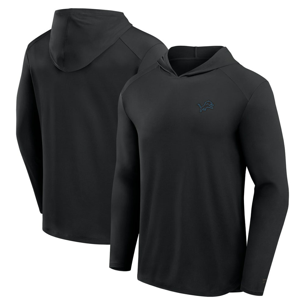 Detroit Lions Front Office Power Mono Long Sleeve Hoodie T-Shirt - Black for sale