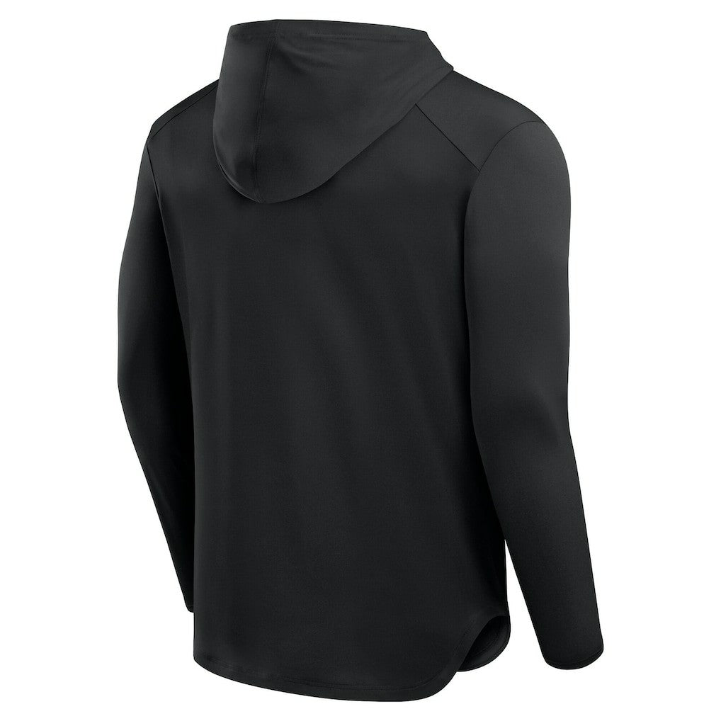 Minnesota Vikings Front Office Power Mono Long Sleeve Hoodie T-Shirt - Black outlet