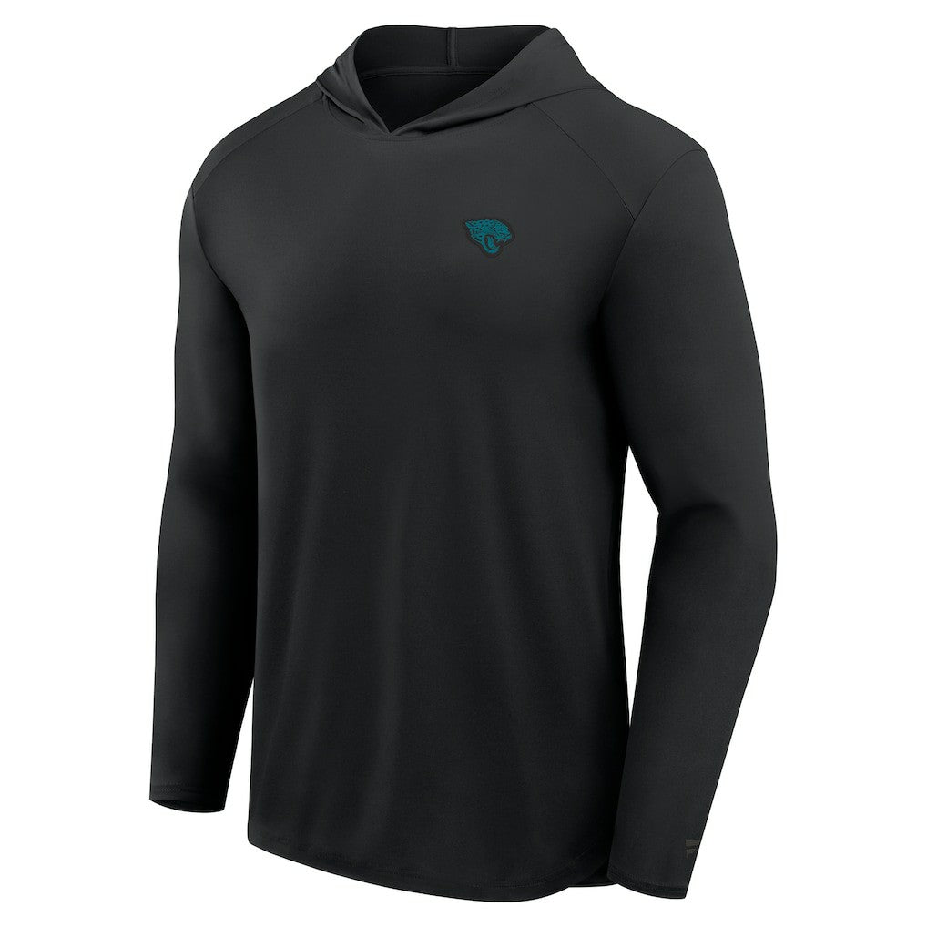 Jacksonville Jaguars Front Office Power Mono Long Sleeve Hoodie T-Shirt - Black online