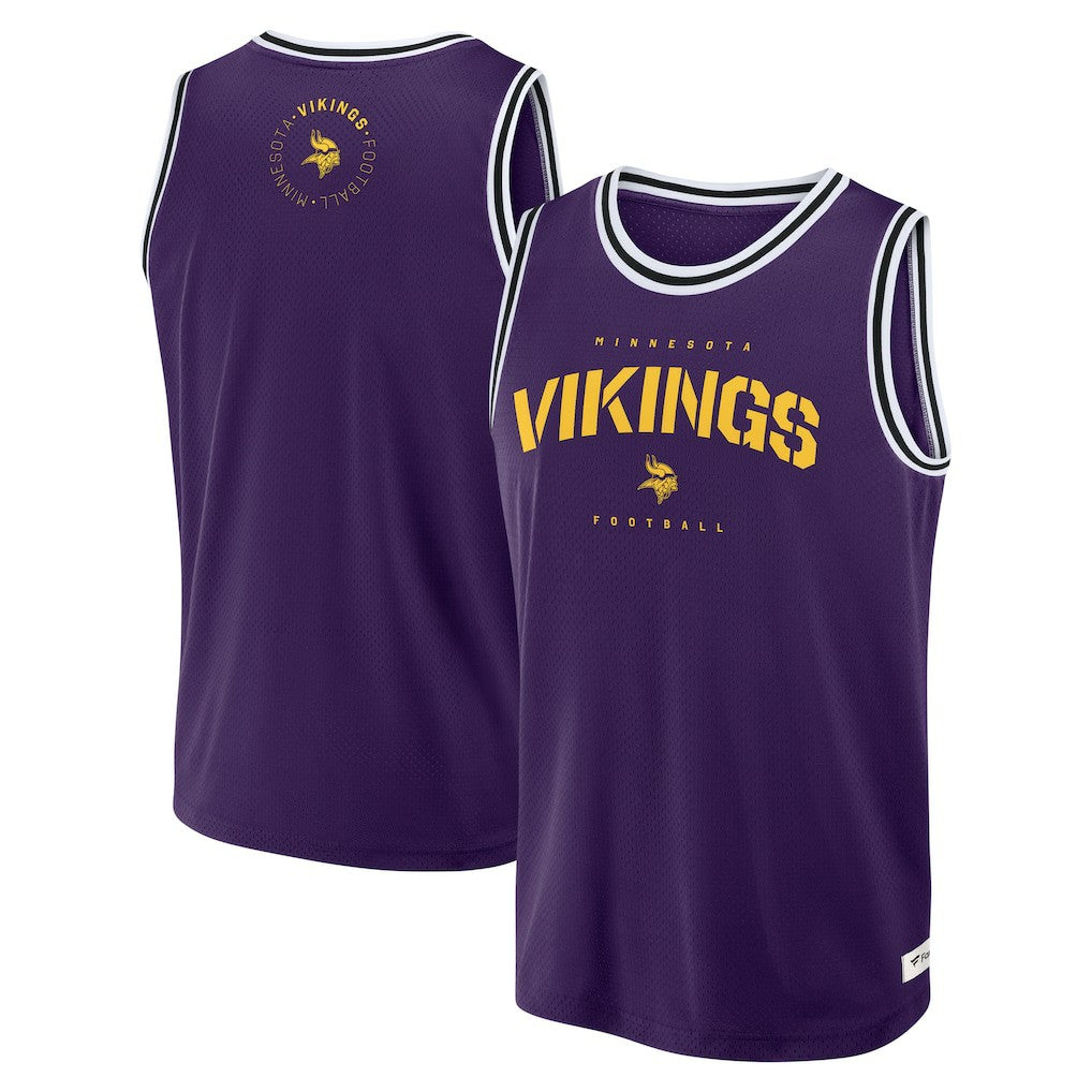 Minnesota Vikings Elements Future Ground Jersey Tank Top - Purple online