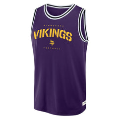 Minnesota Vikings Elements Future Ground Jersey Tank Top - Purple online