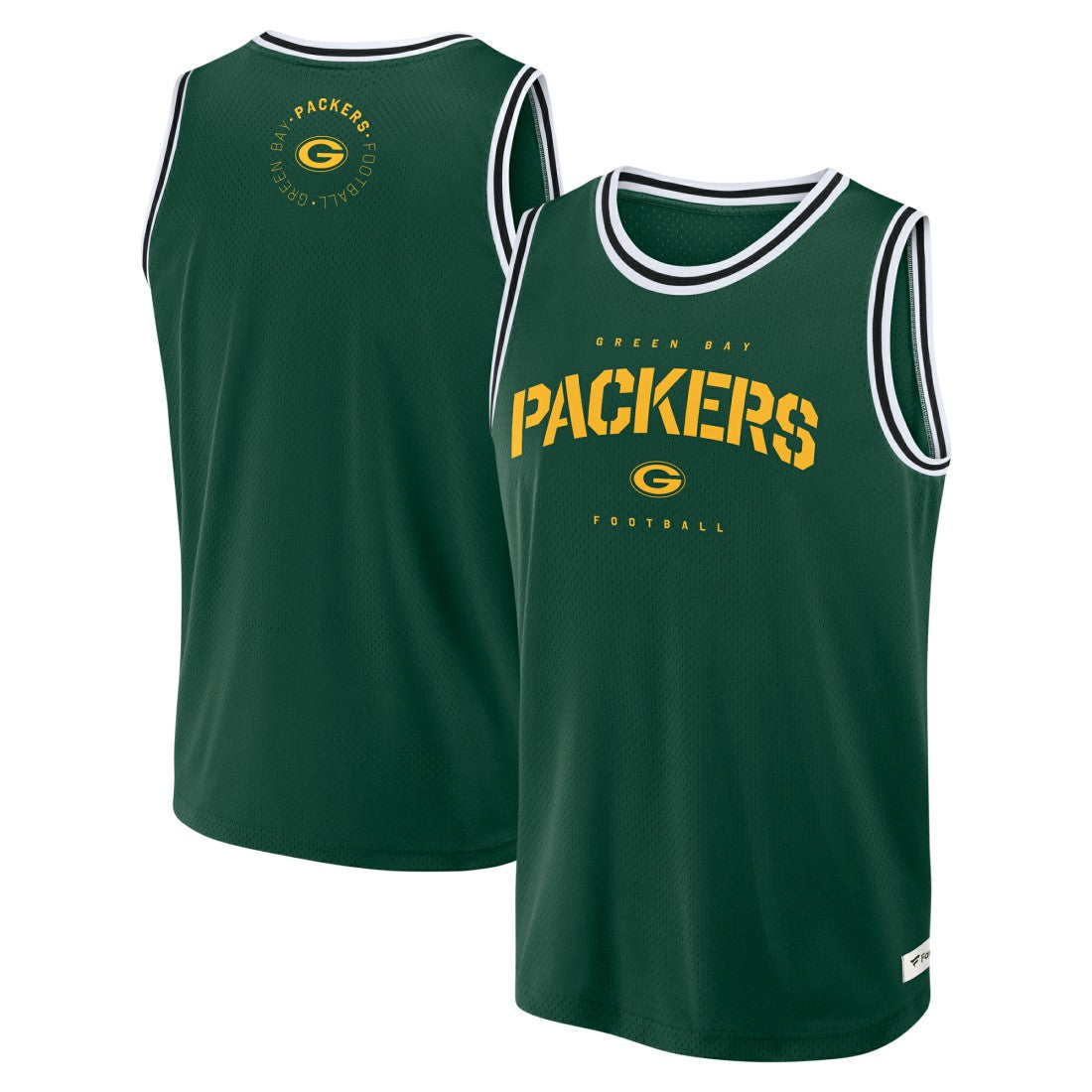 Green Bay Packers Elements Future Ground Jersey Tank Top - Green outlet