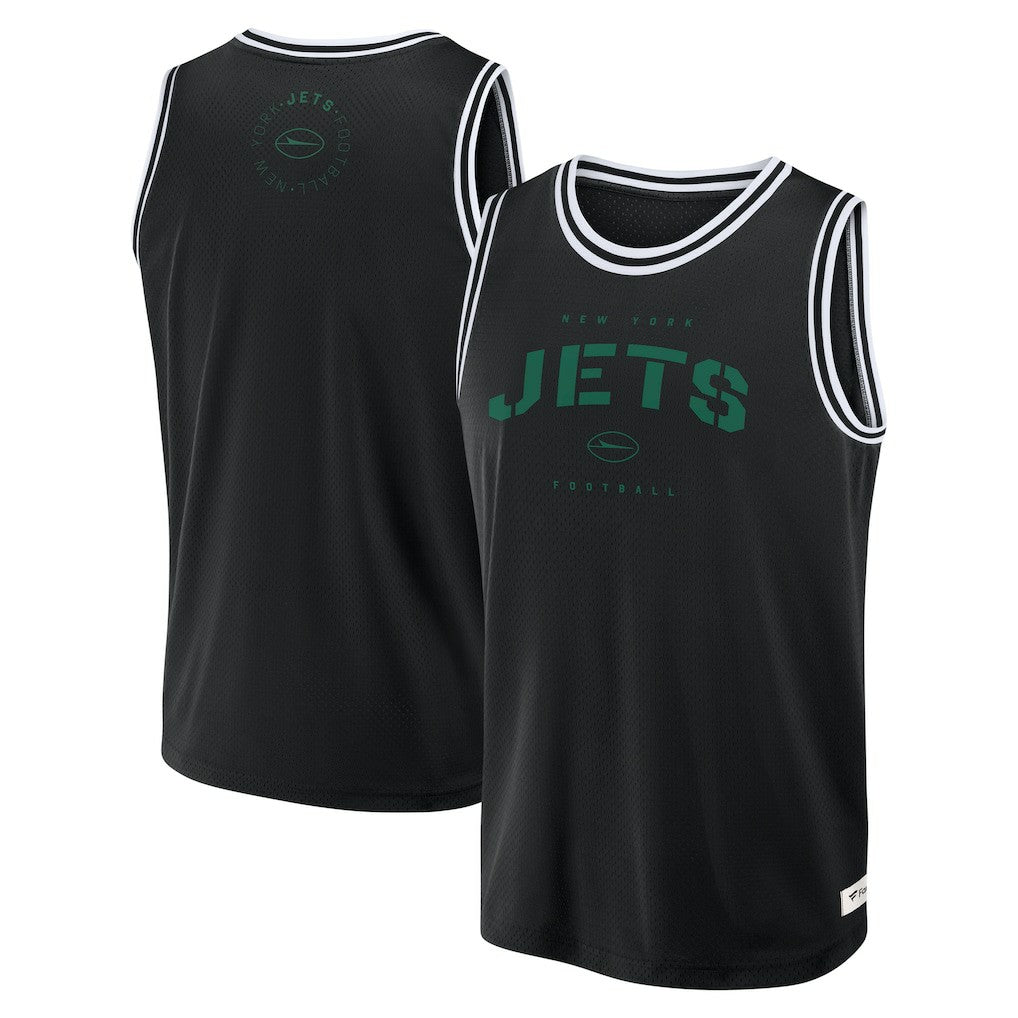 New York Jets Elements Future Ground Jersey Tank Top - Black cheap