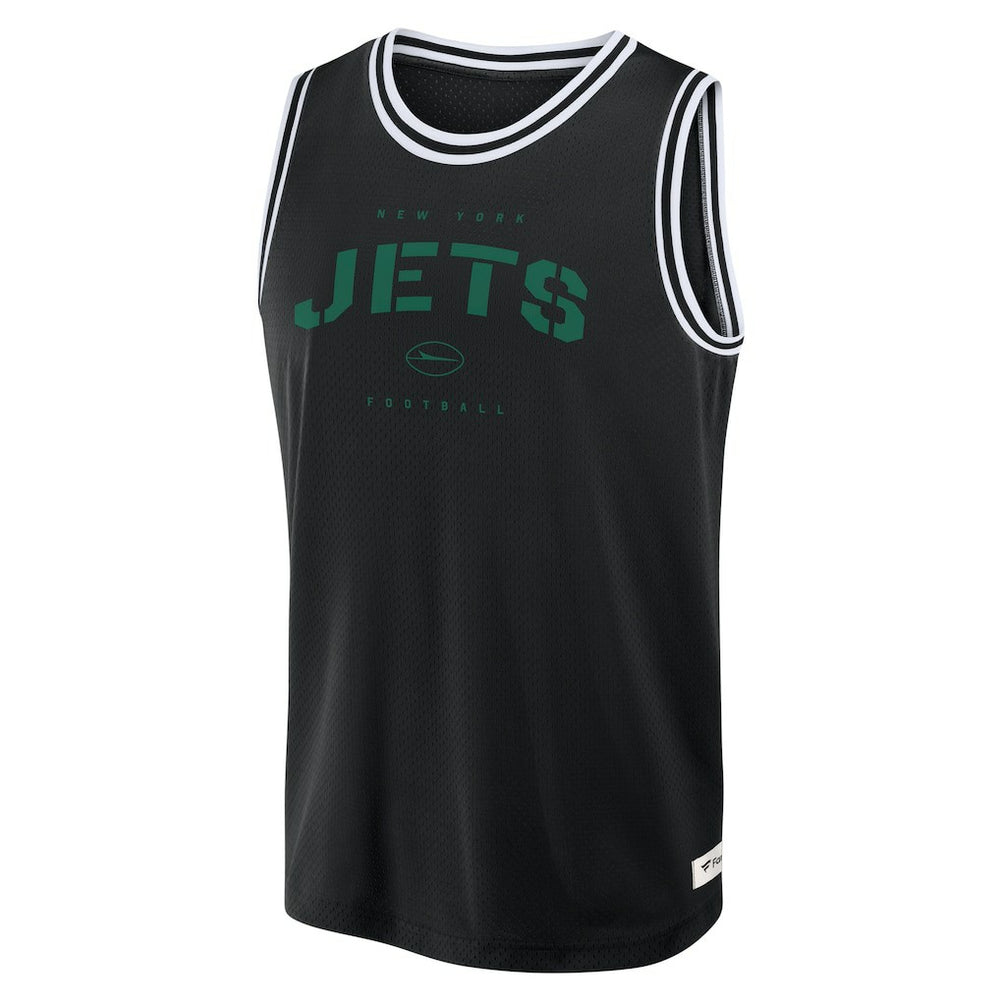 New York Jets Elements Future Ground Jersey Tank Top - Black cheap