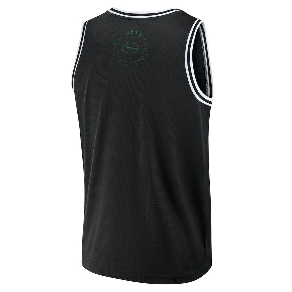 New York Jets Elements Future Ground Jersey Tank Top - Black cheap