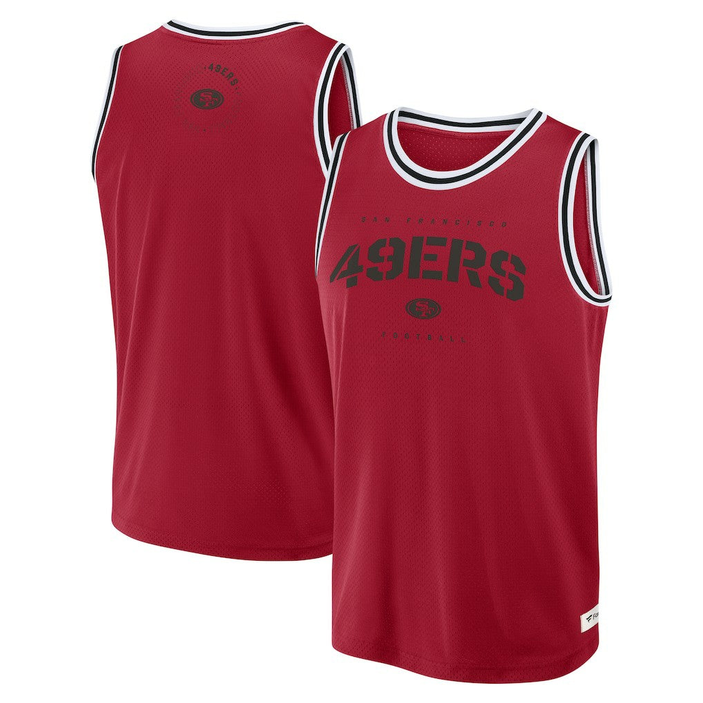 San Francisco 49ers Elements Future Ground Jersey Tank Top - Scarlet for sale