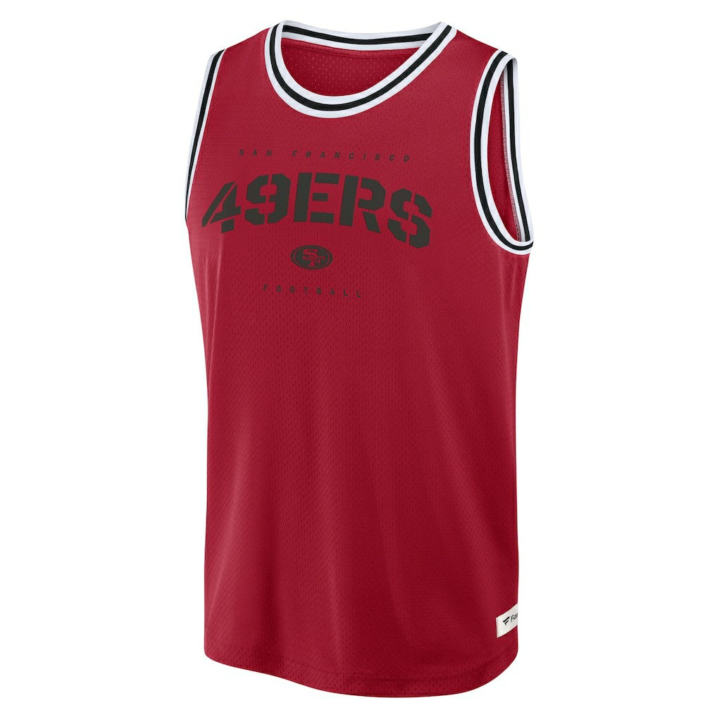 San Francisco 49ers Elements Future Ground Jersey Tank Top - Scarlet for sale