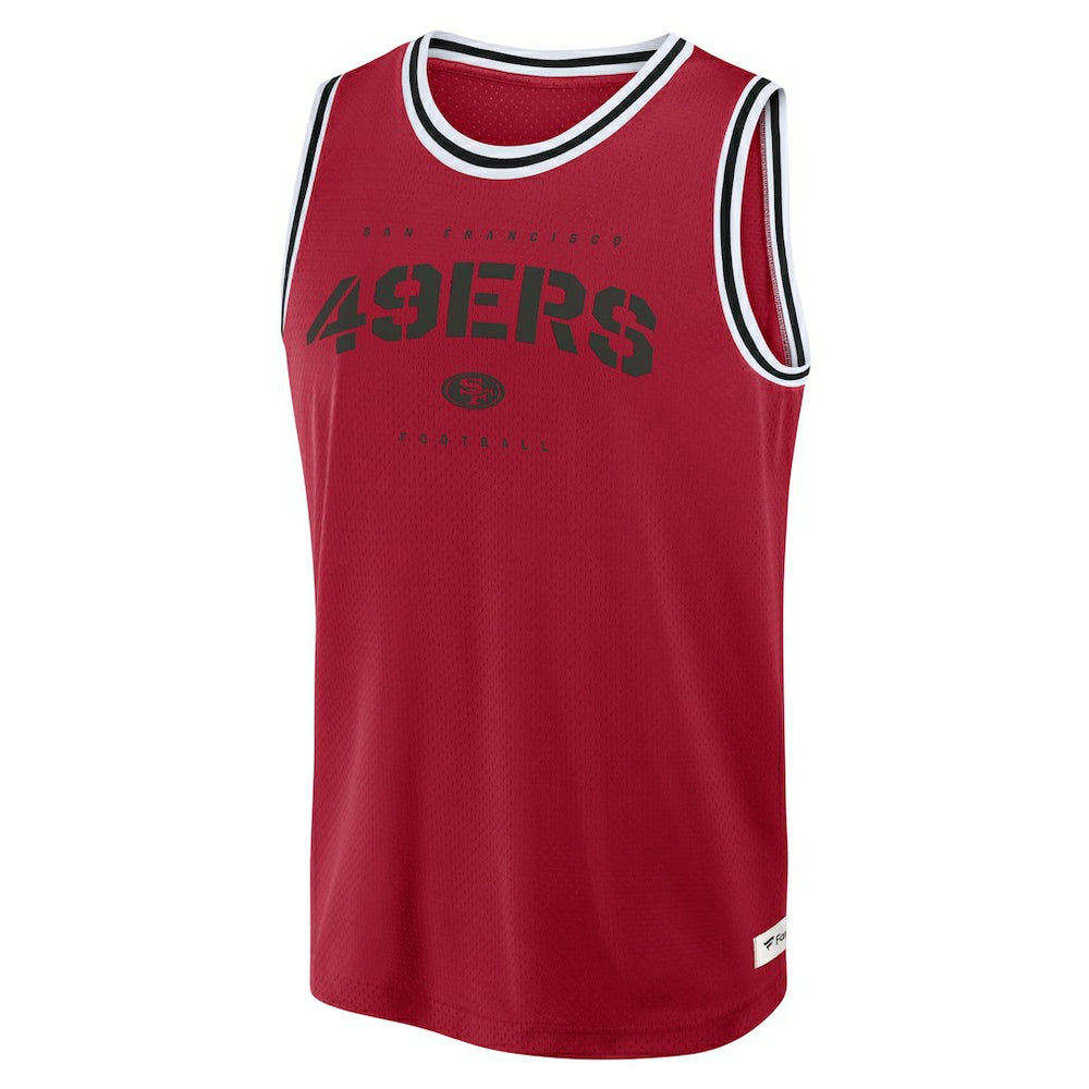 San Francisco 49ers Elements Future Ground Jersey Tank Top - Scarlet for sale