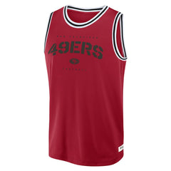 San Francisco 49ers Elements Future Ground Jersey Tank Top - Scarlet for sale