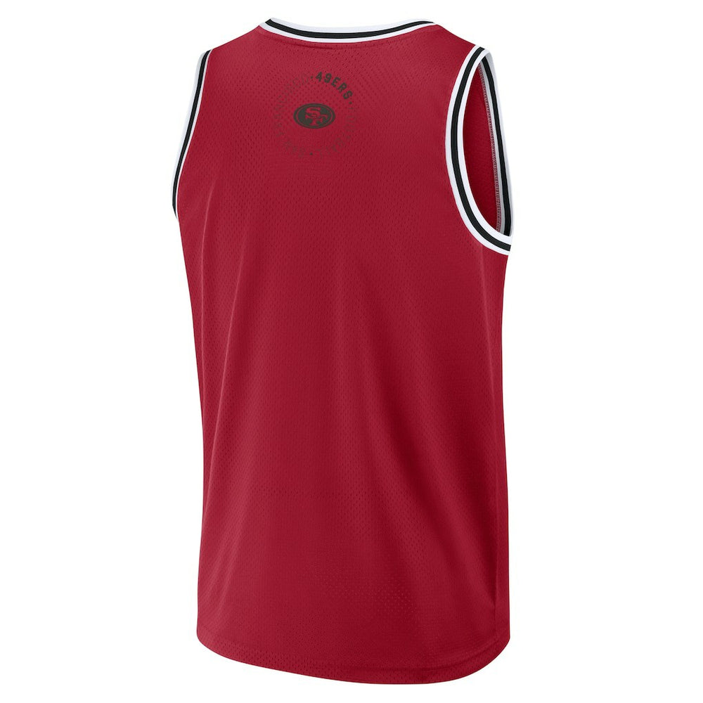 San Francisco 49ers Elements Future Ground Jersey Tank Top - Scarlet for sale