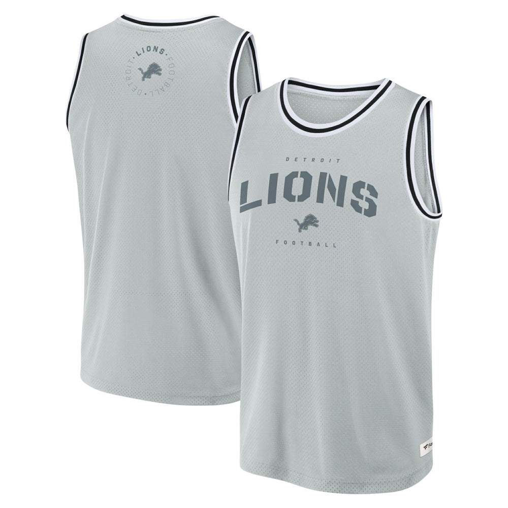 Detroit Lions Elements Future Ground Jersey Tank Top - Silver online