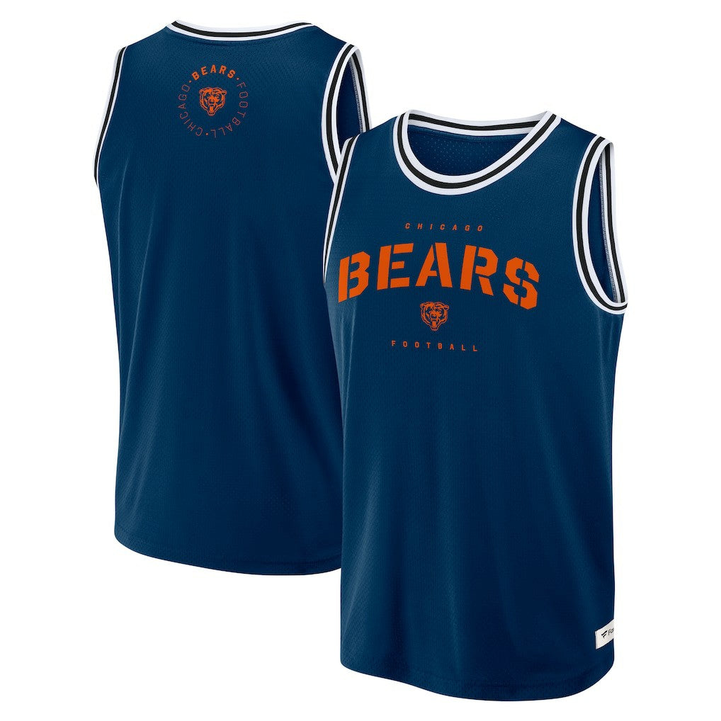 Chicago Bears Elements Future Ground Jersey Tank Top - Navy online