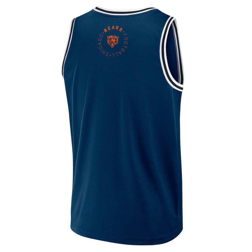 Chicago Bears Elements Future Ground Jersey Tank Top - Navy online