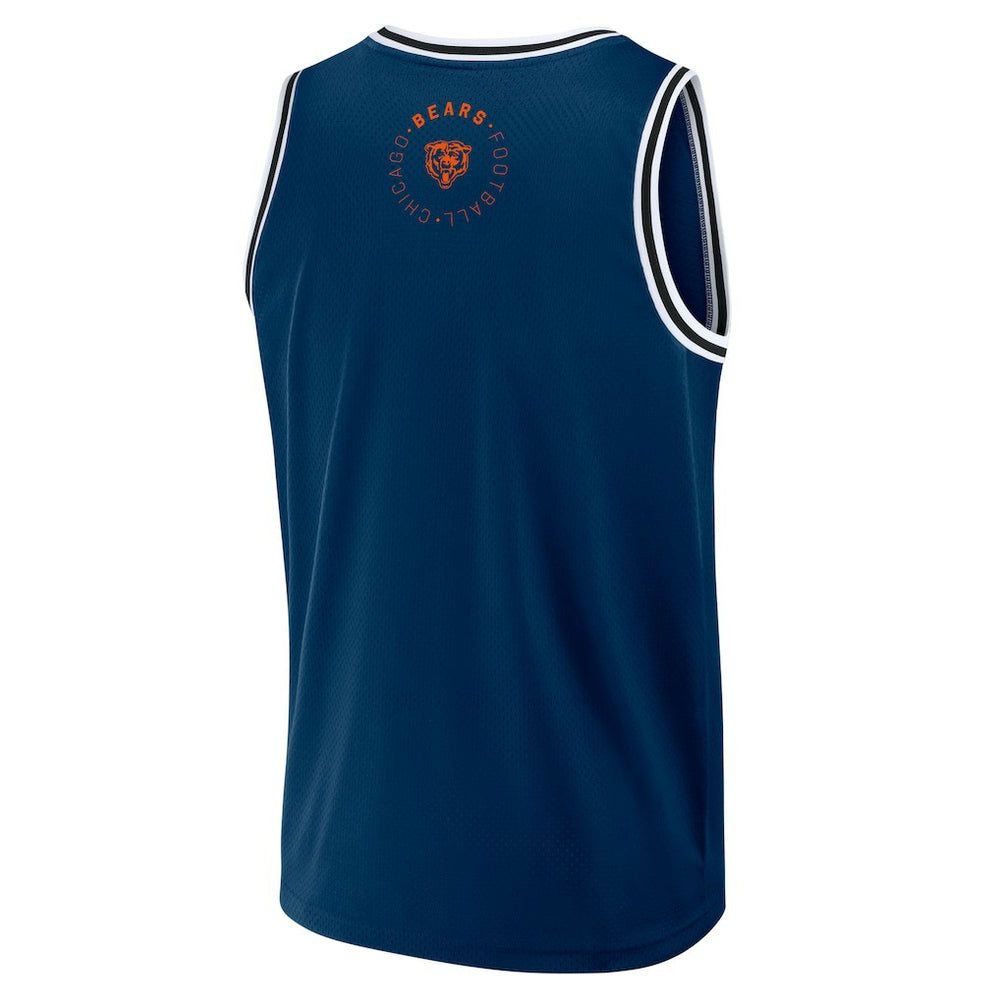 Chicago Bears Elements Future Ground Jersey Tank Top - Navy online