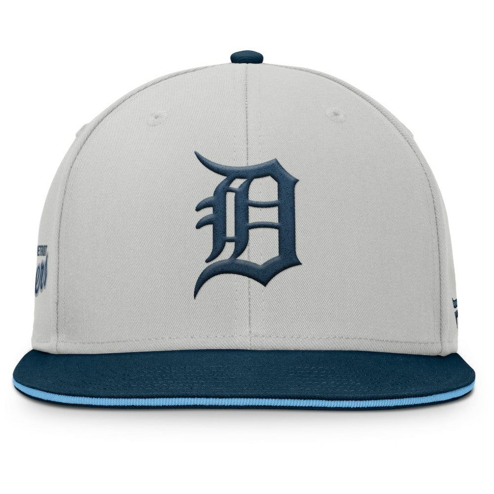 Detroit Tigers Knuckleball Snapback Hat Gray