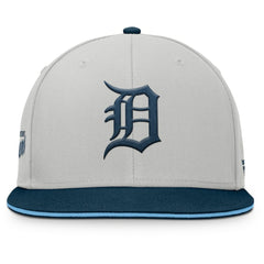 Detroit Tigers Knuckleball Snapback Hat Gray