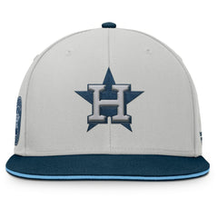 Houston Astros Knuckleball Snapback Hat Gray