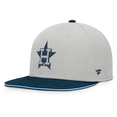 Houston Astros Knuckleball Snapback Hat Gray