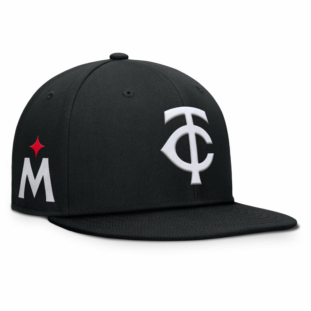 Minnesota Twins Walk-Off Bullpen Snapback Hat Black
