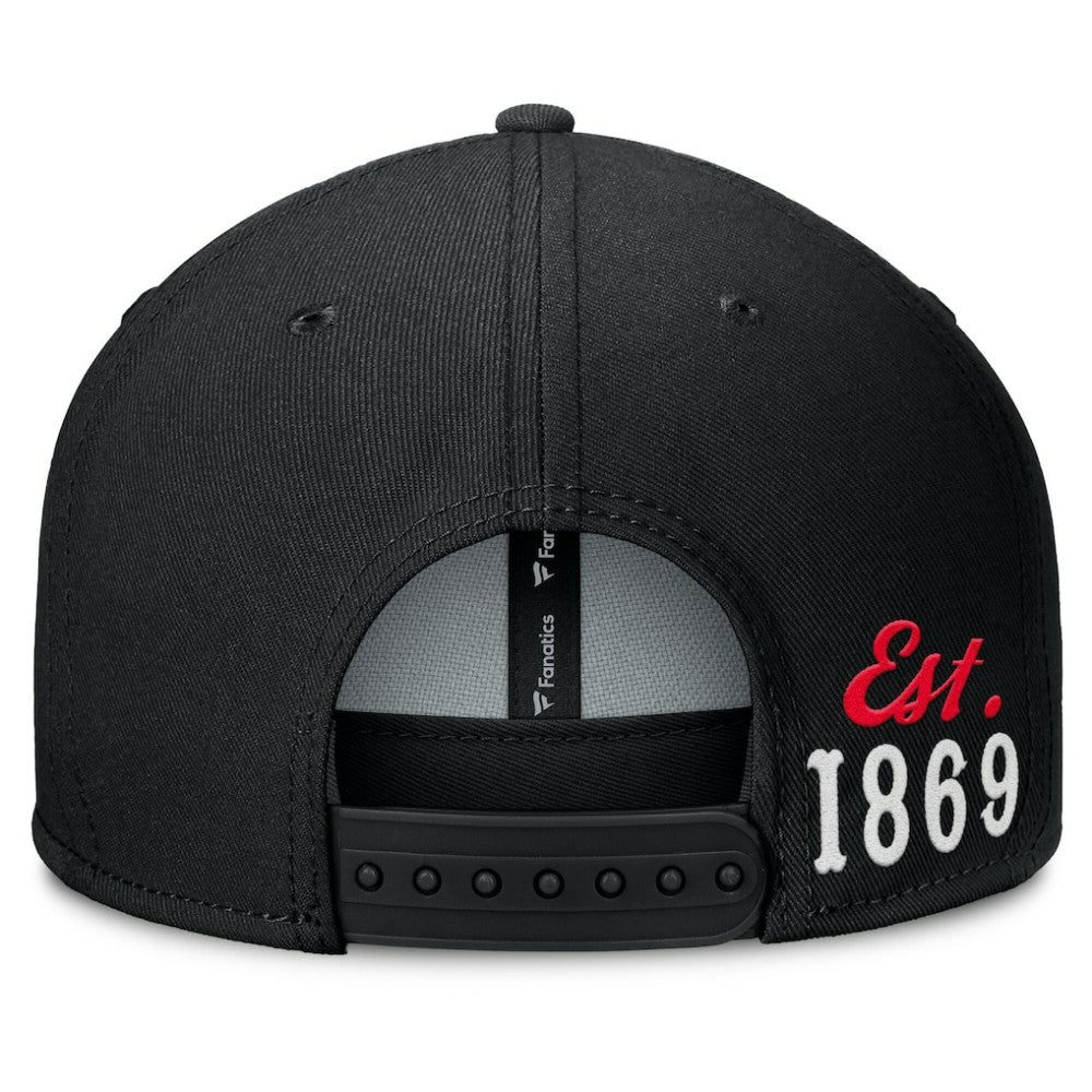 Cincinnati Reds Walk-Off Bullpen Snapback Hat Black