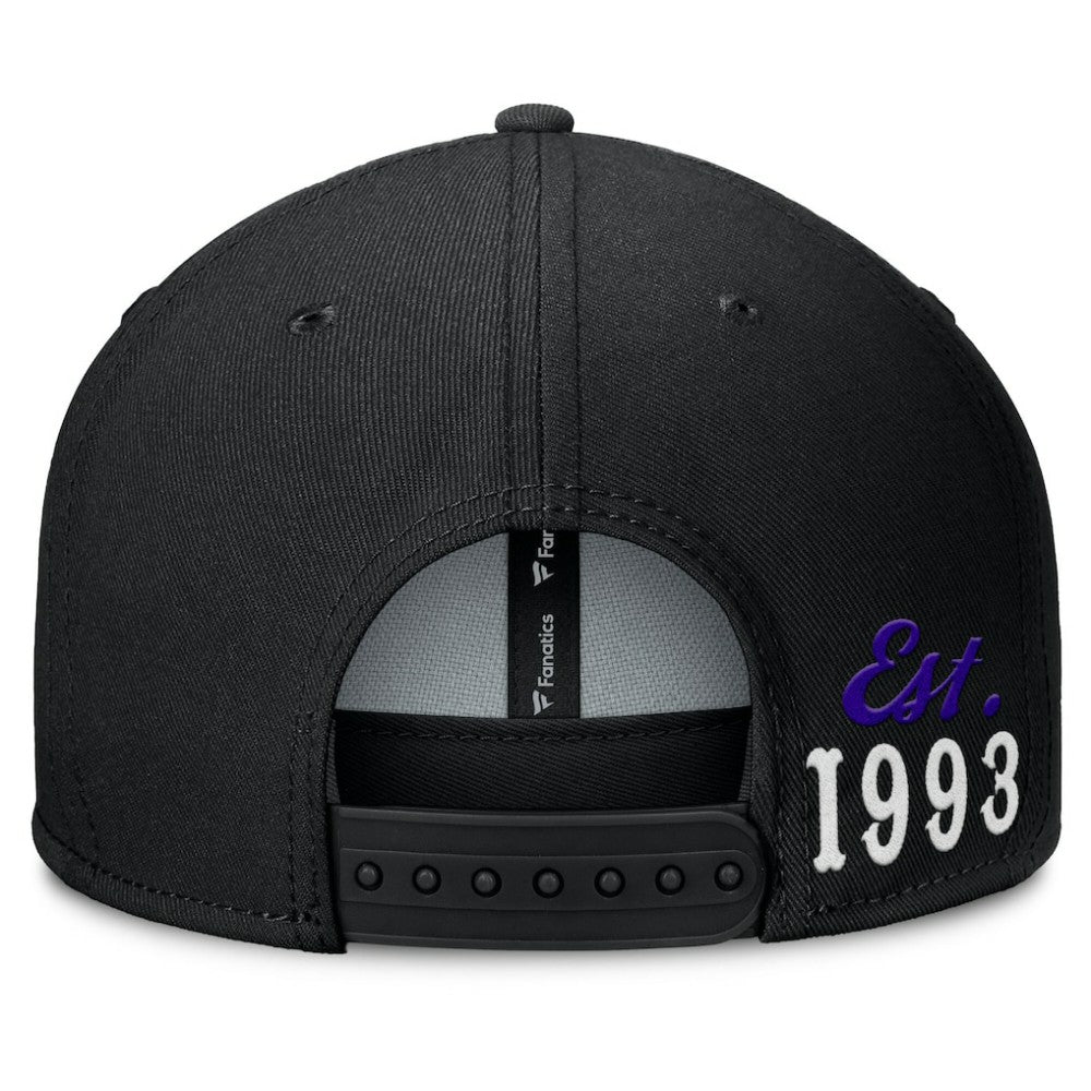 Colorado Rockies Walk-Off Bullpen Snapback Hat Black