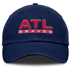 Atlanta Braves Women's Fly Out Adjustable Hat Navy