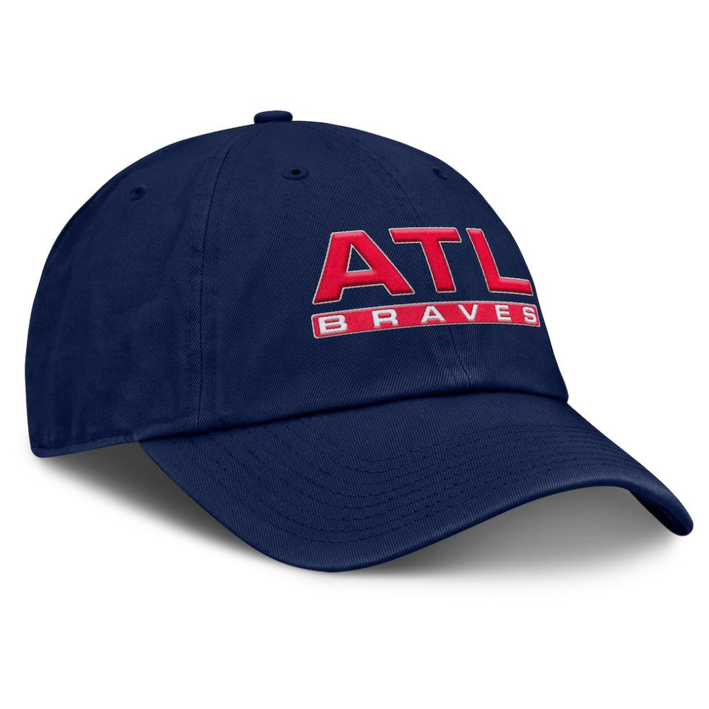 Atlanta Braves Women's Fly Out Adjustable Hat Navy