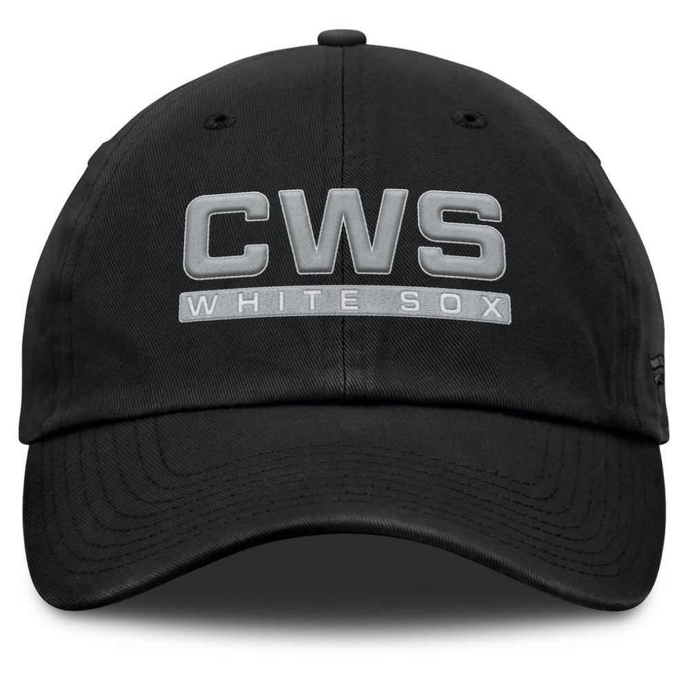 Chicago White Sox Women's Fly Out Adjustable Hat Black
