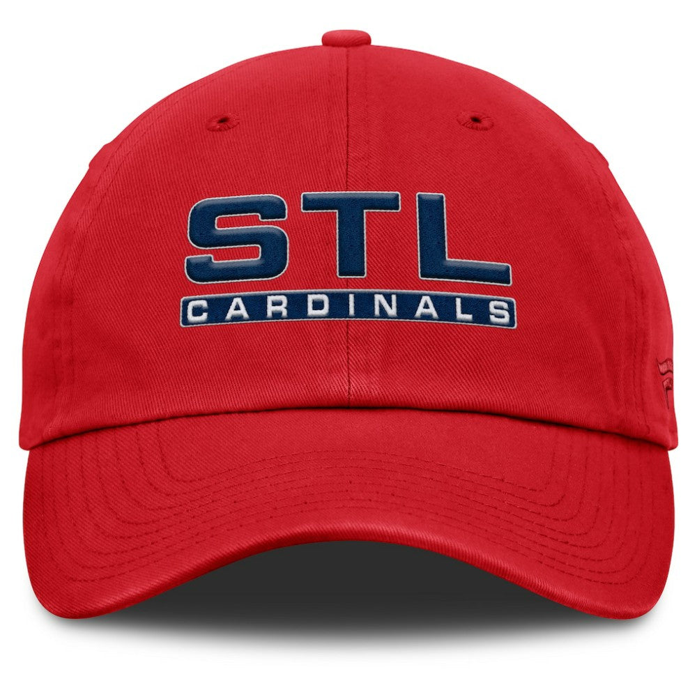 St. Louis Cardinals Women's Fly Out Adjustable Hat Red