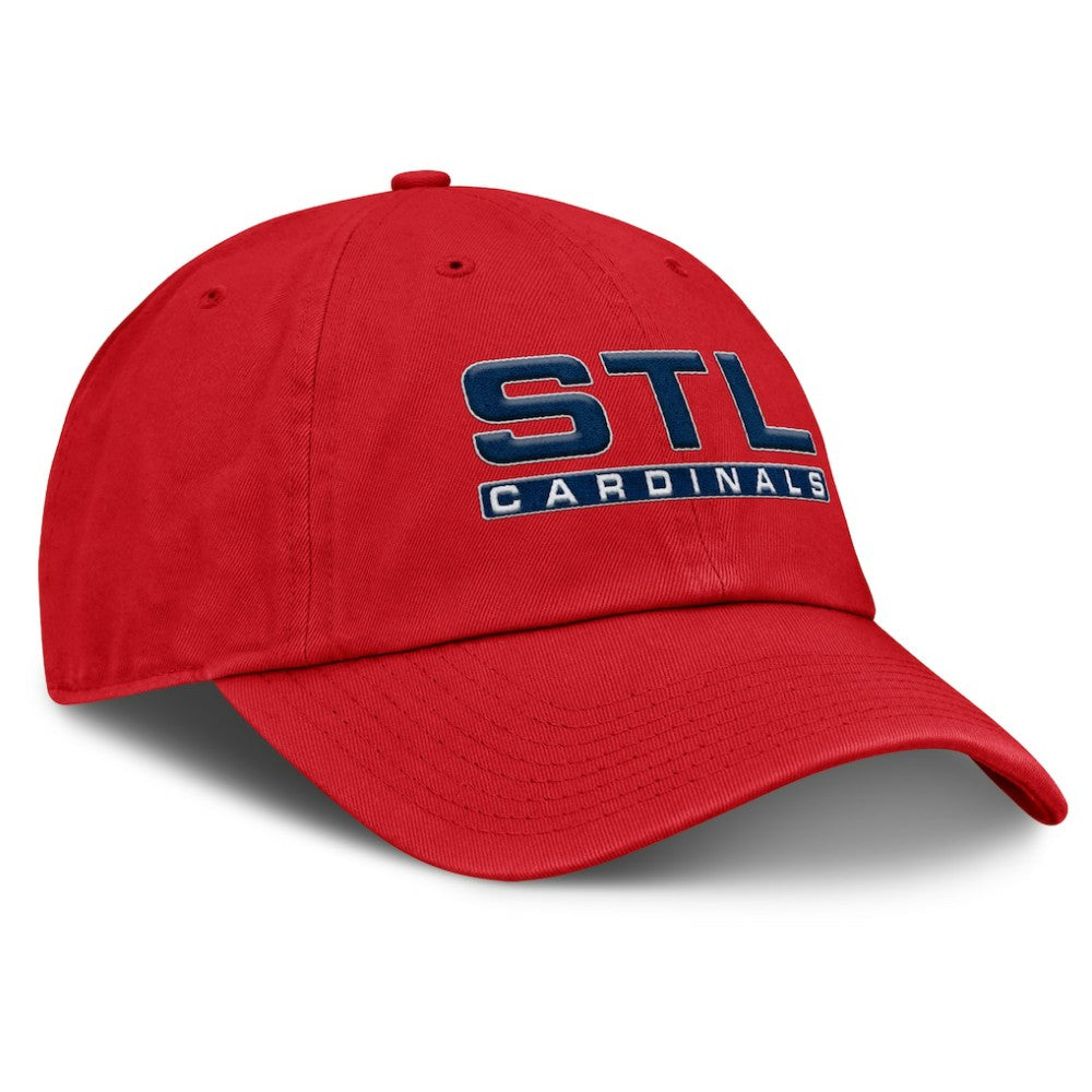 St. Louis Cardinals Women's Fly Out Adjustable Hat Red