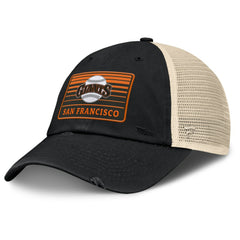 San Francisco Giants Cooperstown Collection Eastbound Mesh Adjustable Hat Black/Natural