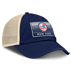 New York Yankees Cooperstown Collection Eastbound Mesh Adjustable Hat Navy/Natural