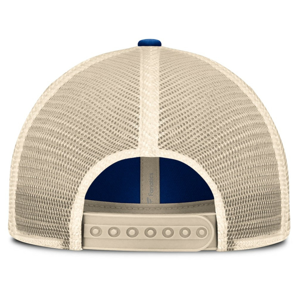 Chicago Cubs Cooperstown Collection Eastbound Mesh Adjustable Hat Royal/Natural