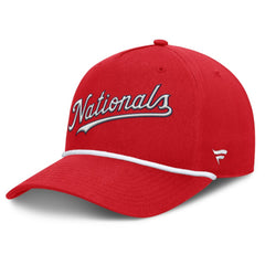 Washington Nationals Clubhouse Foul Ball A-Frame Adjustable Hat Red