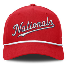 Washington Nationals Clubhouse Foul Ball A-Frame Adjustable Hat Red