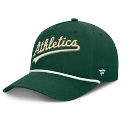 Athletics Clubhouse Foul Ball A-Frame Adjustable Hat Green
