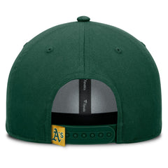 Athletics Clubhouse Foul Ball A-Frame Adjustable Hat Green