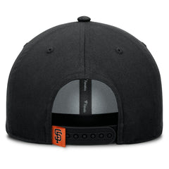 San Francisco Giants Clubhouse Foul Ball A-Frame Adjustable Hat Black