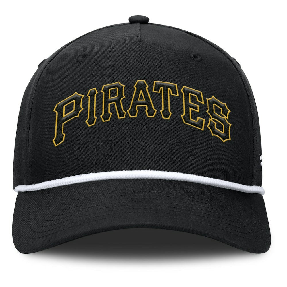 Pittsburgh Pirates Clubhouse Foul Ball A-Frame Adjustable Hat Black