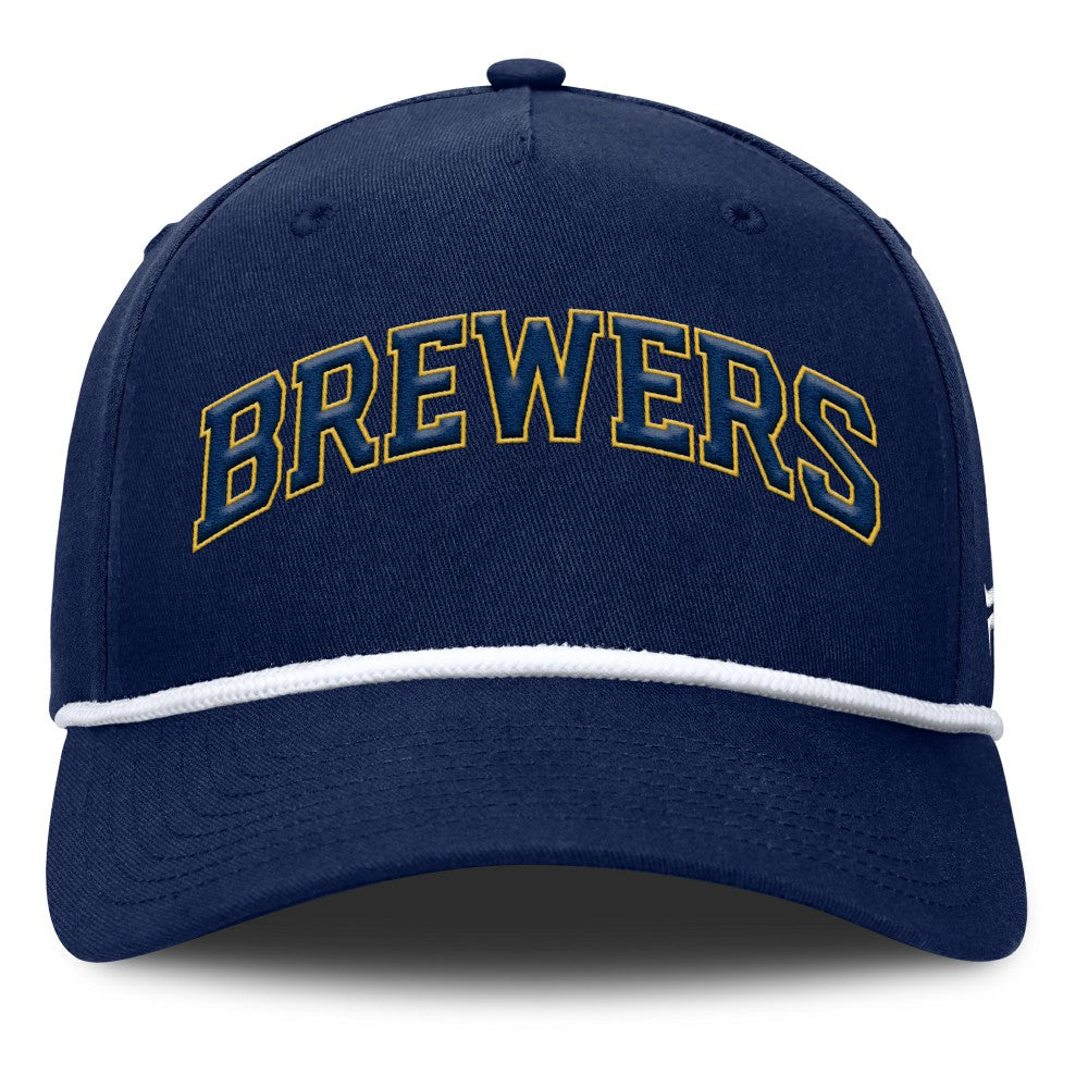 Milwaukee Brewers Clubhouse Foul Ball A-Frame Adjustable Hat Navy