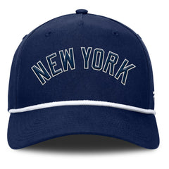 New York Yankees Clubhouse Foul Ball A-Frame Adjustable Hat Navy