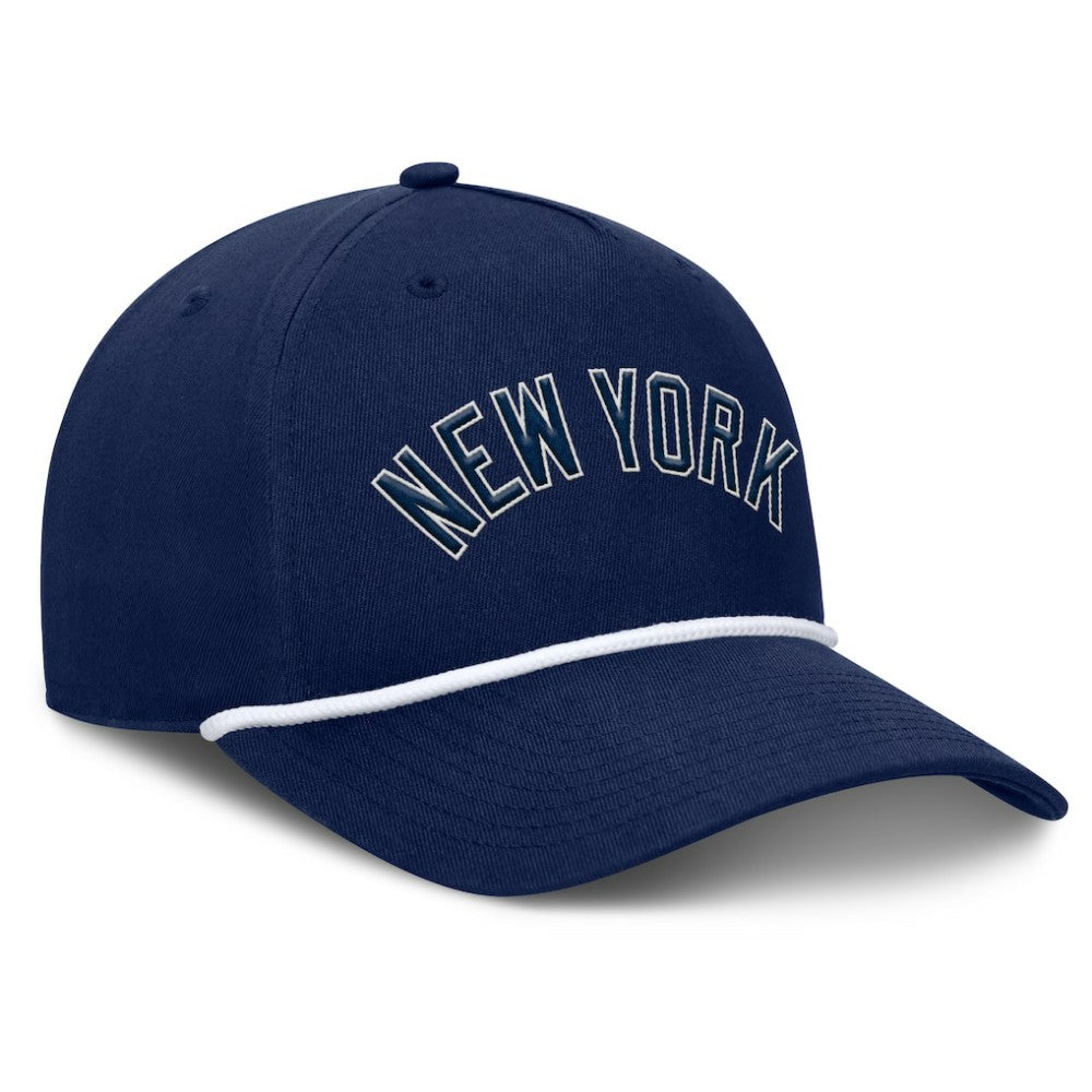 New York Yankees Clubhouse Foul Ball A-Frame Adjustable Hat Navy