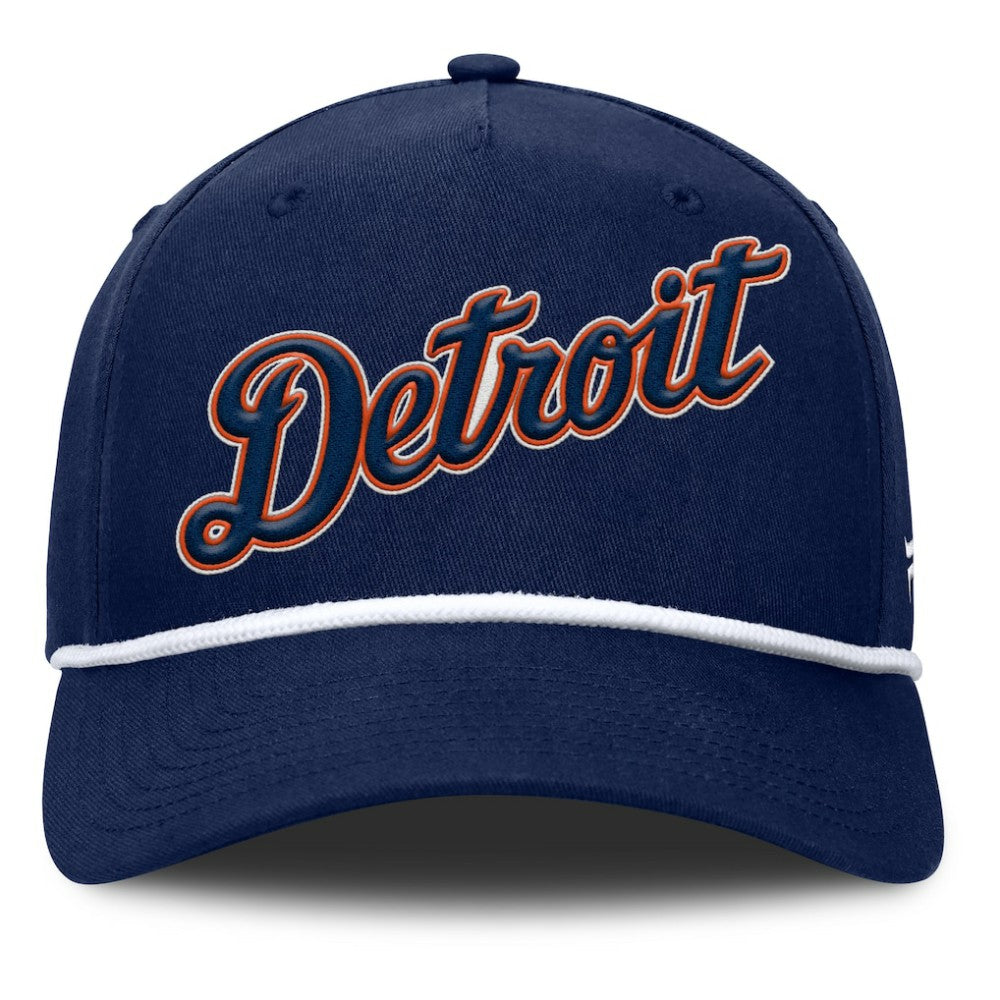 Detroit Tigers Clubhouse Foul Ball A-Frame Adjustable Hat Navy