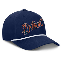 Detroit Tigers Clubhouse Foul Ball A-Frame Adjustable Hat Navy